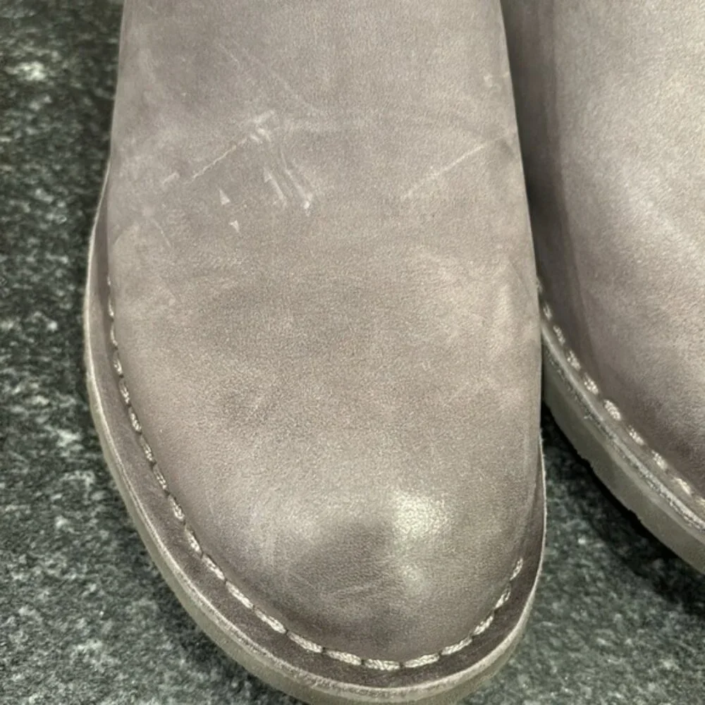 ✨ UGG Larra Charcoal Nubuck Leather Boots - Women's 7.5 ✨